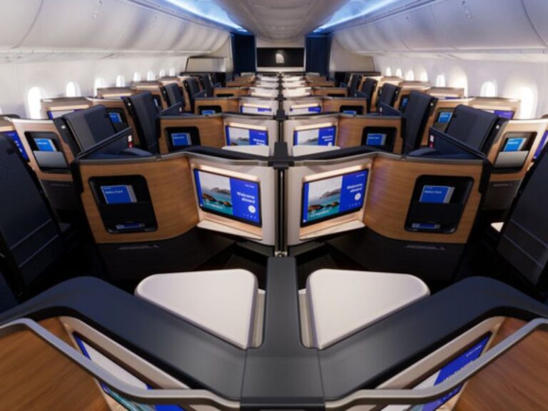 An Interior Rejig to Scale the Ceiling of International Premium Travel